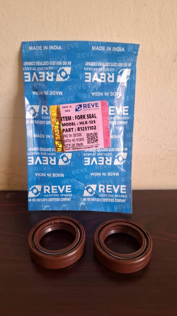 Reve=Fork oil seal Front=TVS-HLX125